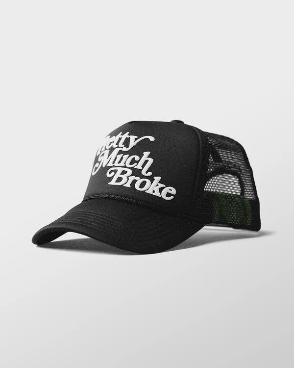 APTHCRY Pretty Much Broke Trucker Cap