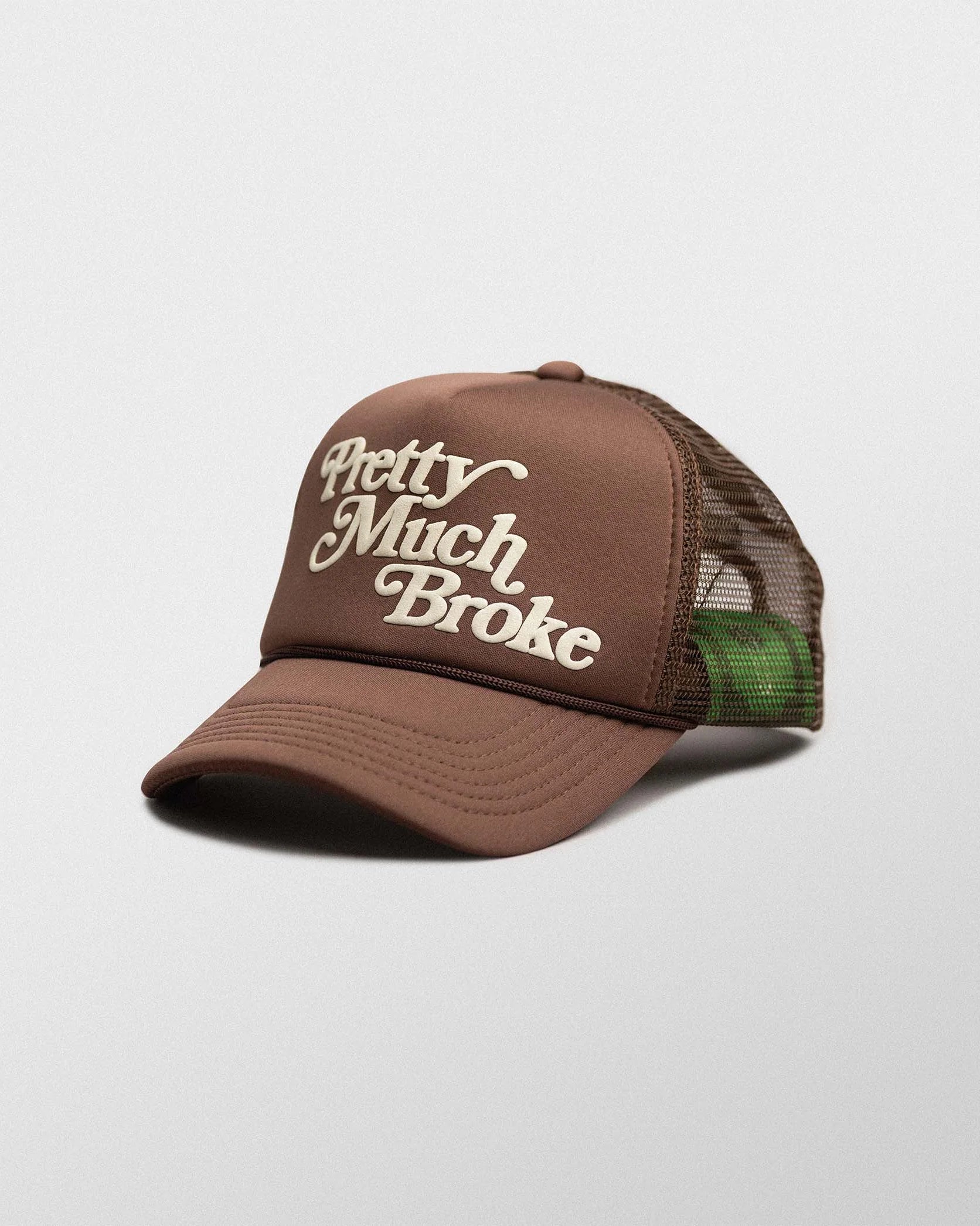 APTHCRY Pretty Much Broke Trucker Cap