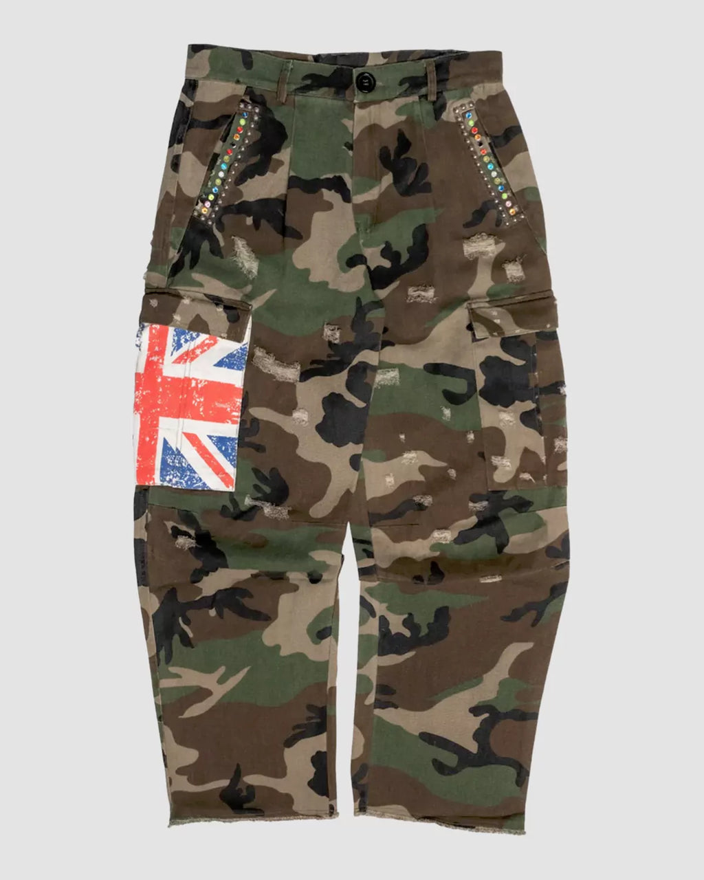 UK Camo Pleated Pants