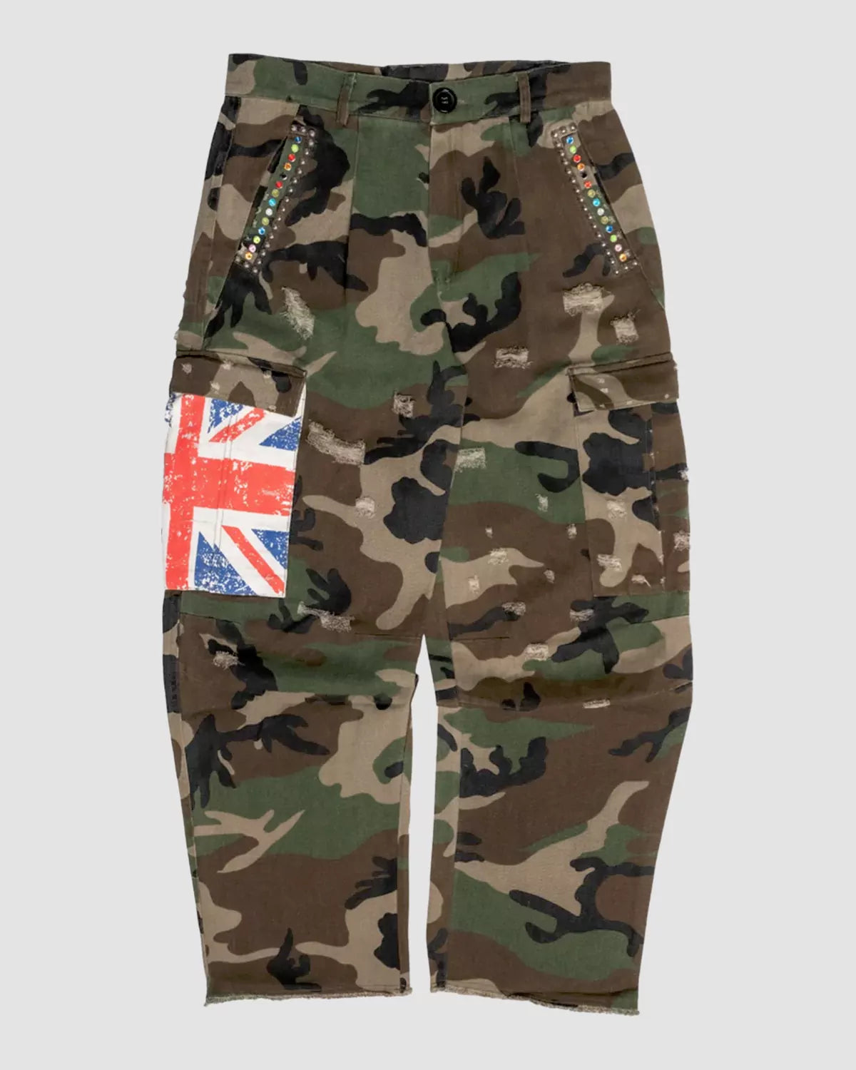 UK Camo Pleated Pants