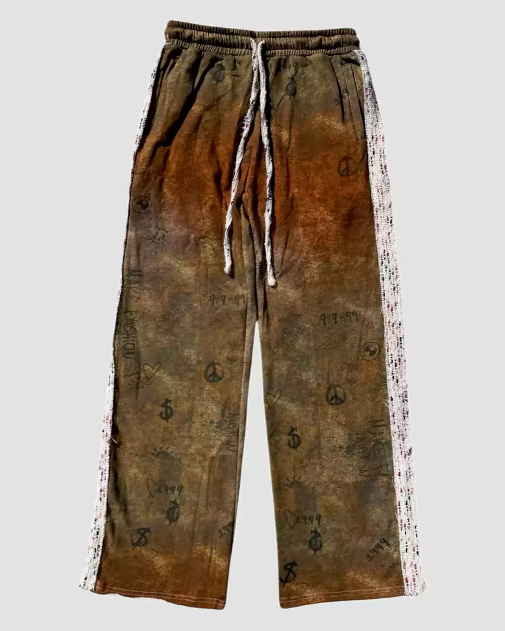 Brainwashed Graffiti Tweed Sweatpants