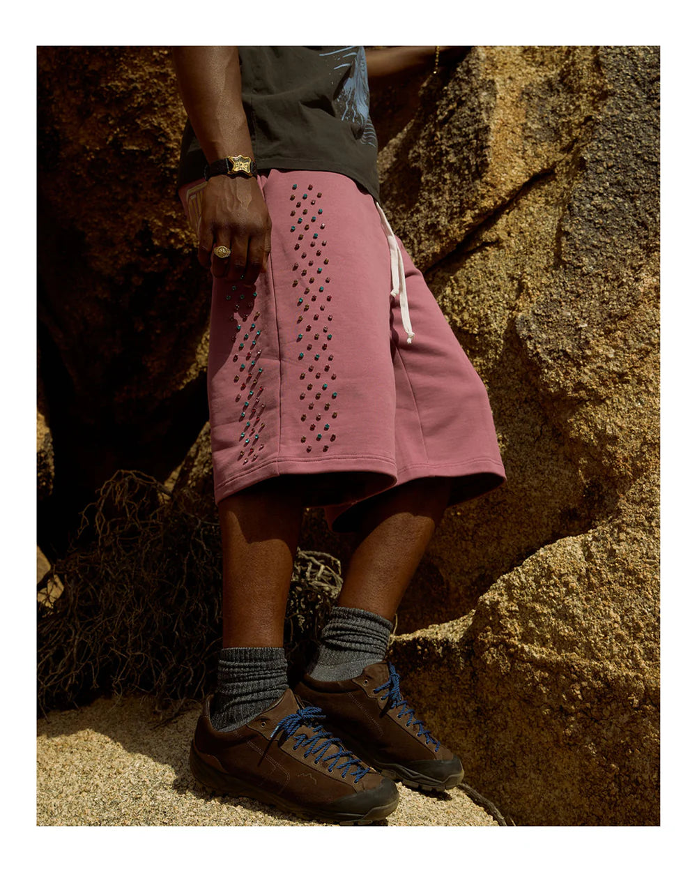 Cactus Valley Crystal Cactus Sweatshort