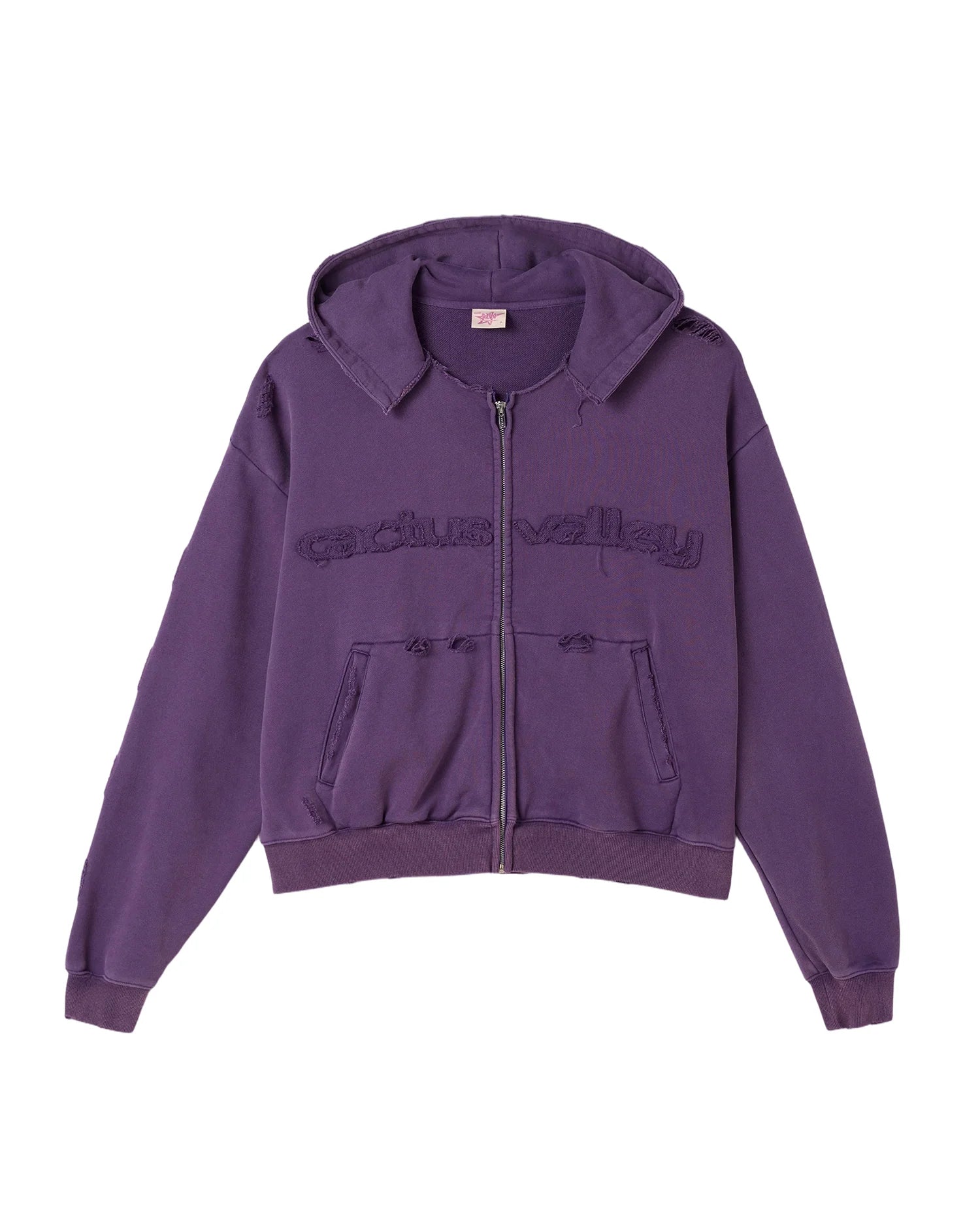 Cactus Valley Plum Zip Up