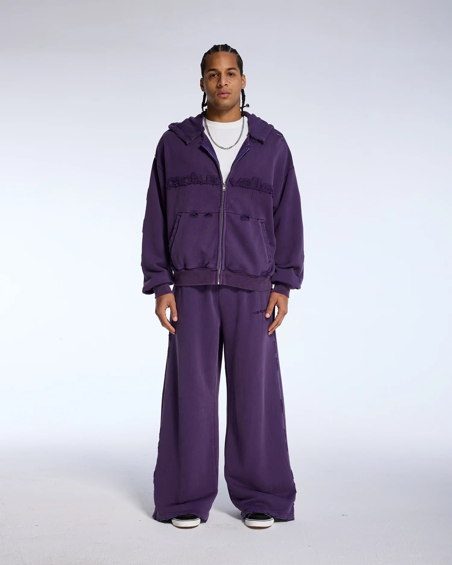 Cactus Valley Plum Zip Up