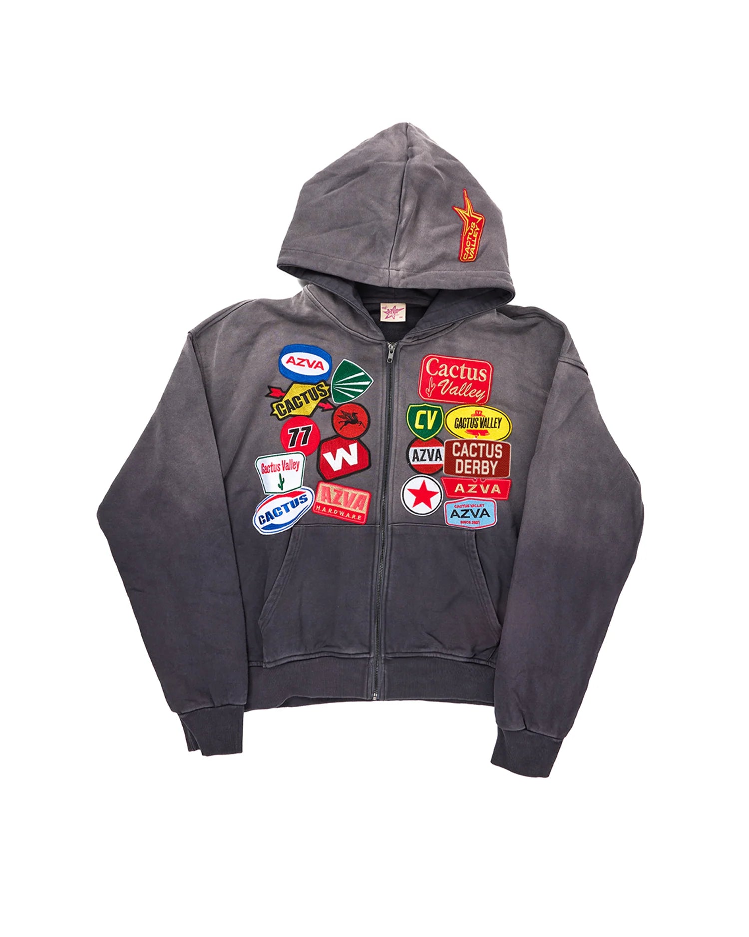 Cactus Valley Rest Stop Zip-Up Hoodie