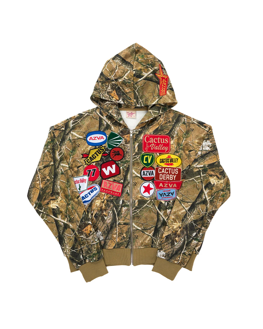 Cactus Valley Rest Stop Zip-Up Hoodie