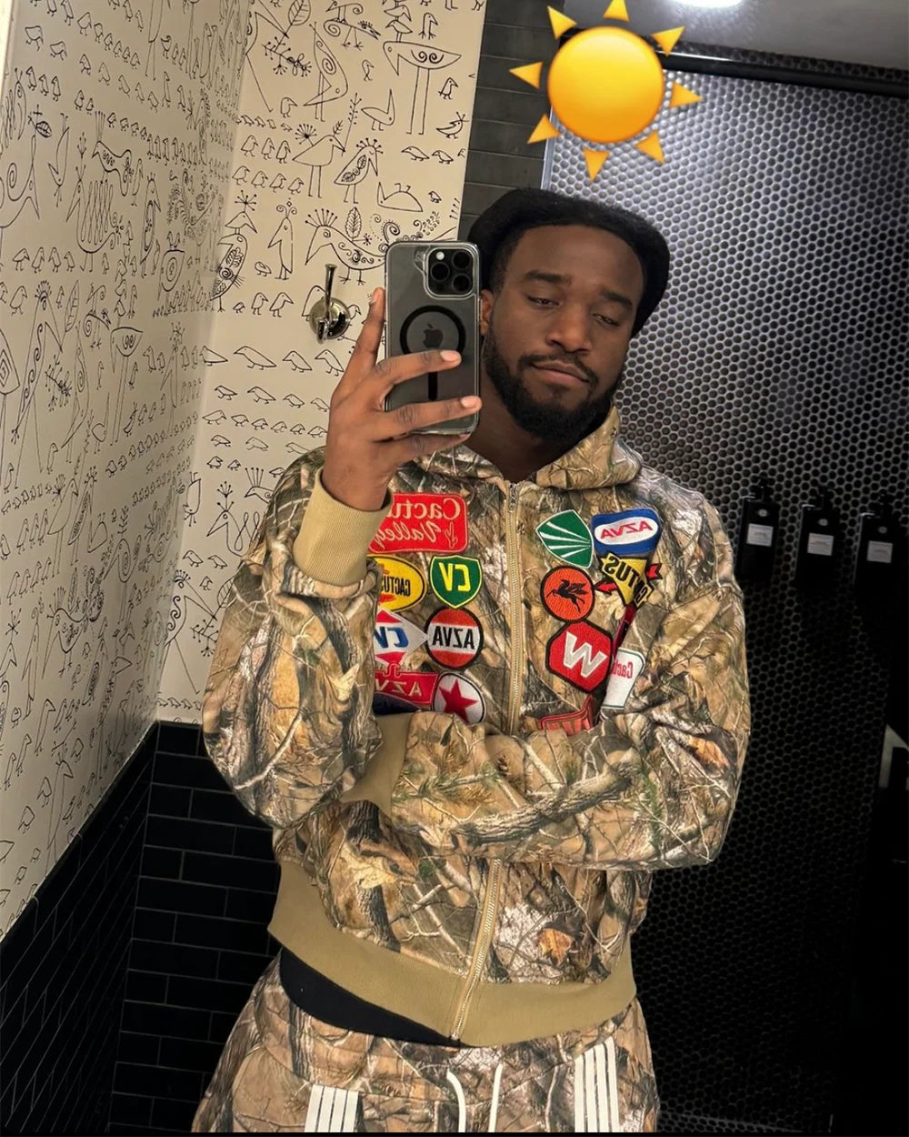 Cactus Valley Rest Stop Zip-Up Hoodie