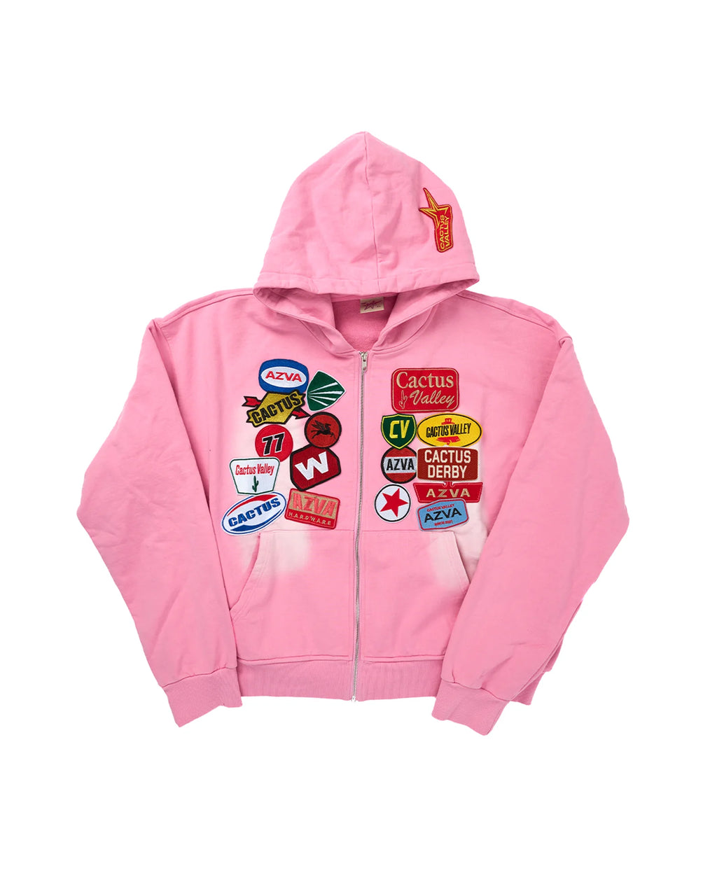 Cactus Valley Rest Stop Zip-Up Hoodie