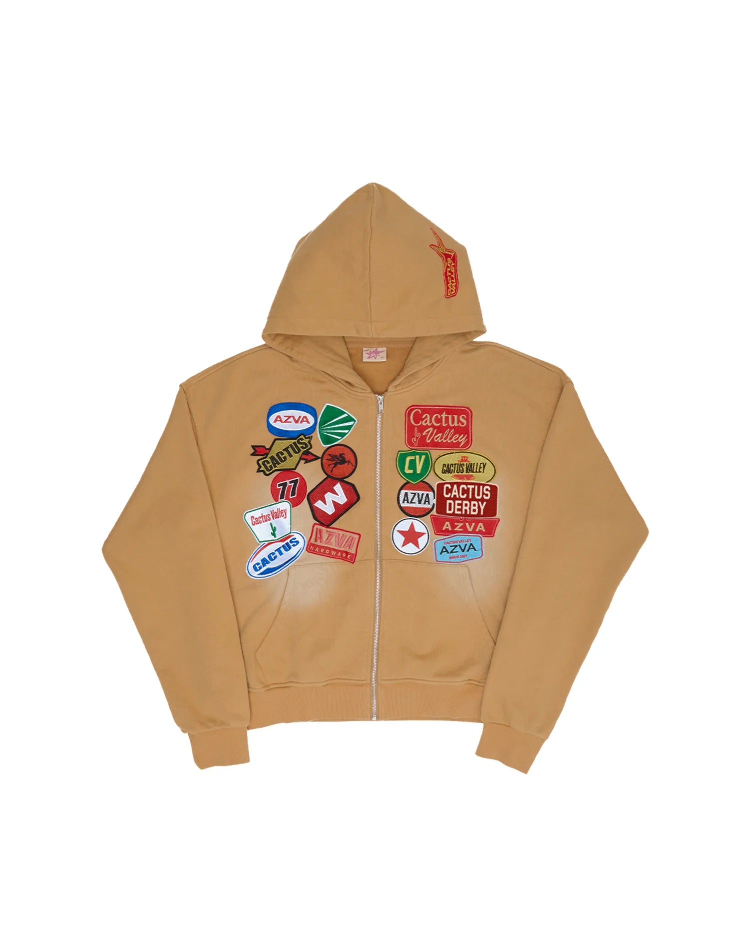 Cactus Valley Rest Stop Zip-Up Hoodie