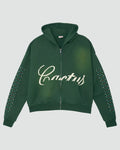 Cactus Valley Hidden Crystal Zip-Up Hoodie