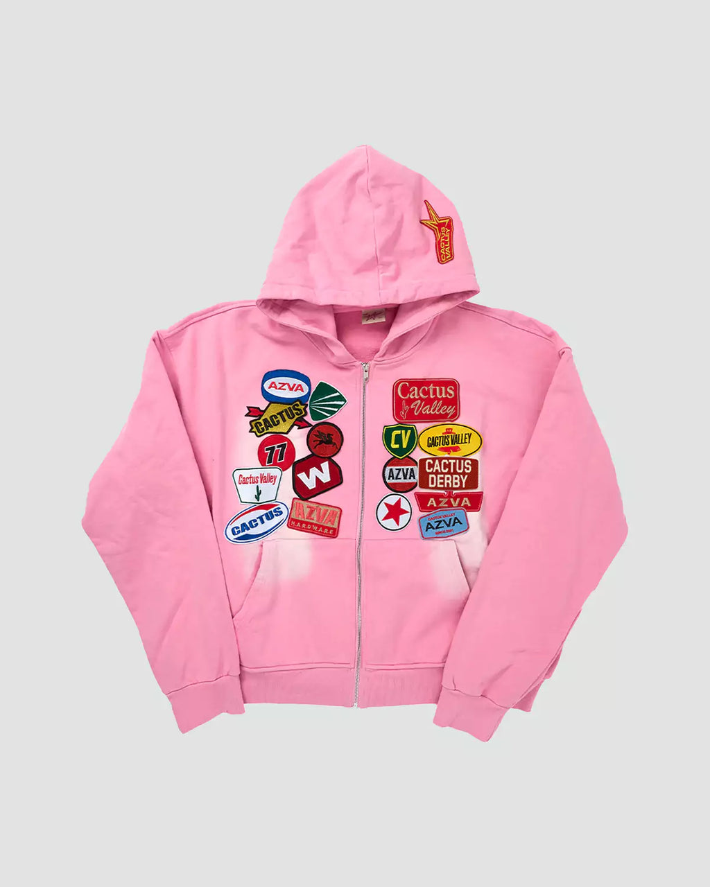 Cactus Valley Rest Stop Zip-Up Hoodie