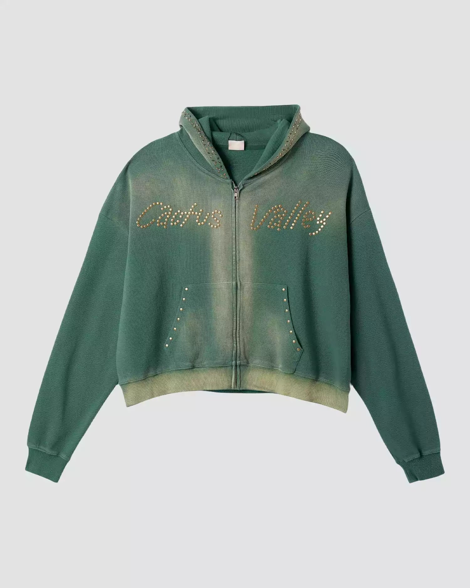 Cactus Valley Studded Bolt Zip-Up
