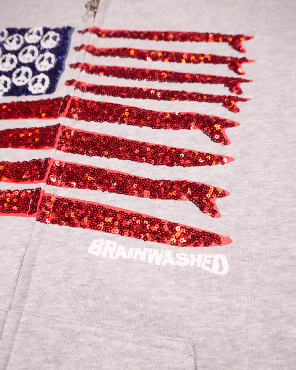 Sequins Flag Hoodie (Complex Exclusive)