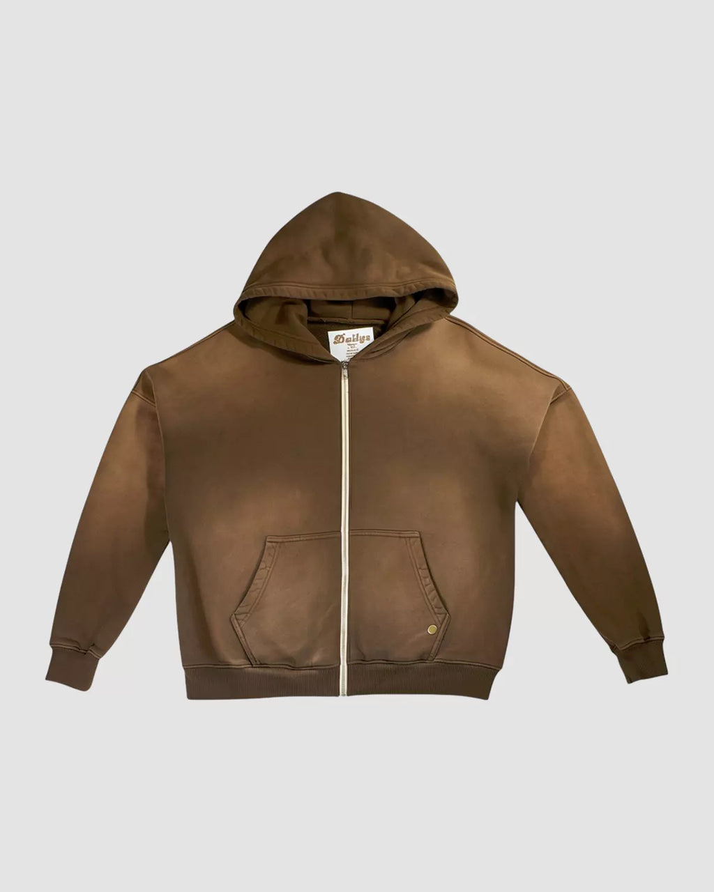 Dailys Melrose Vintage Zip-Up Hoodie