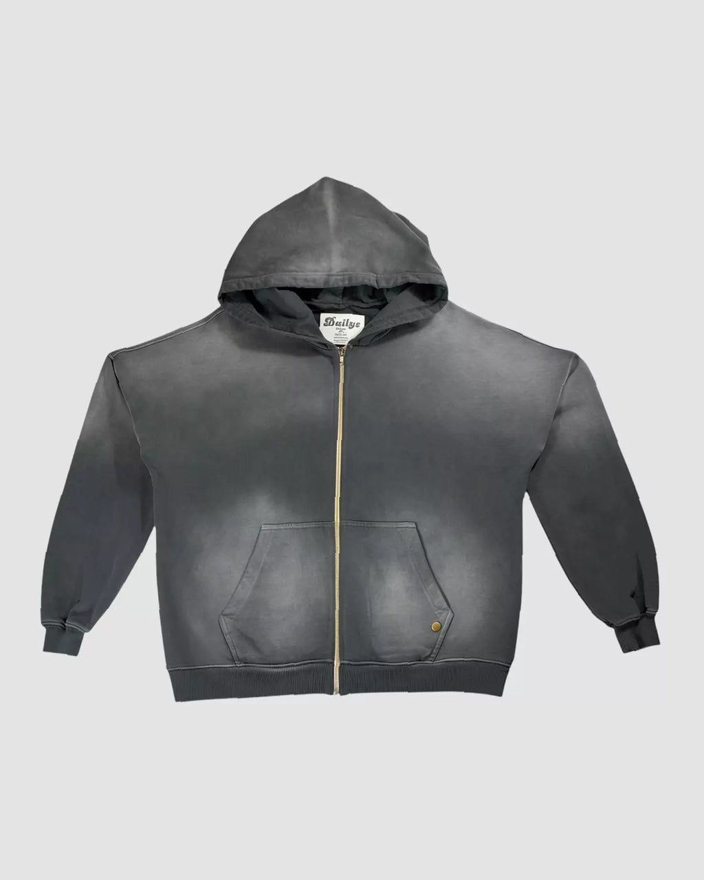 Dailys Melrose Vintage Zip-Up Hoodie