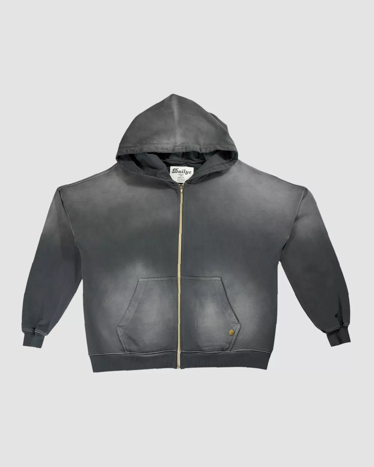 Dailys Melrose Vintage Zip-Up Hoodie