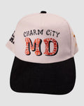 Charm City MD x Good Quality Human Hat Structured Corduroy Black/Natural
