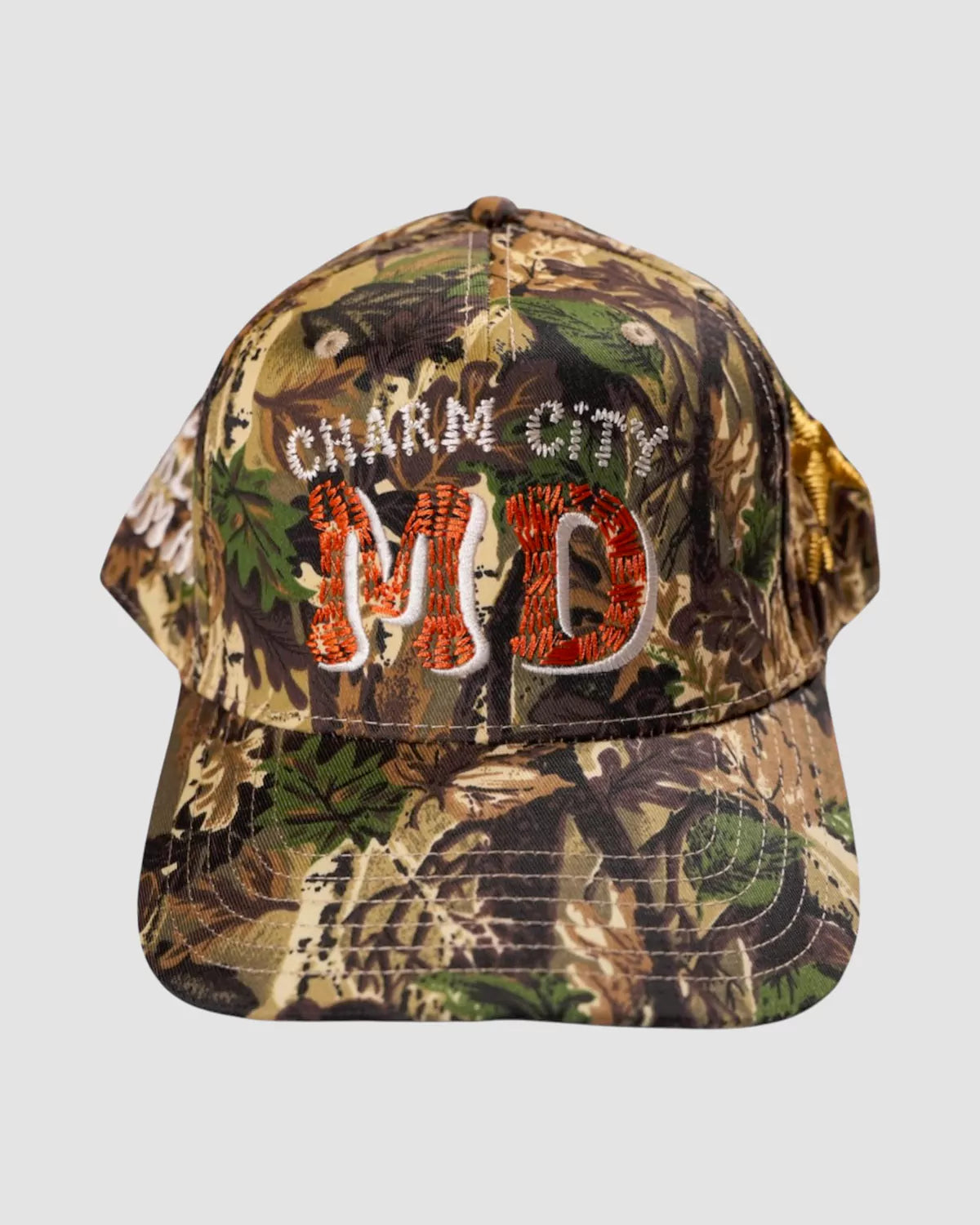 Charm City MD x Good Quality Human Hat Hunter Orange