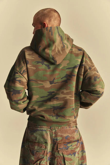 Elwood Camo Zip Up Hoodie