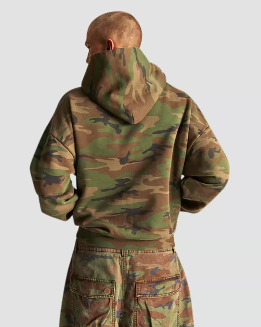 Elwood Camo Zip Up Hoodie