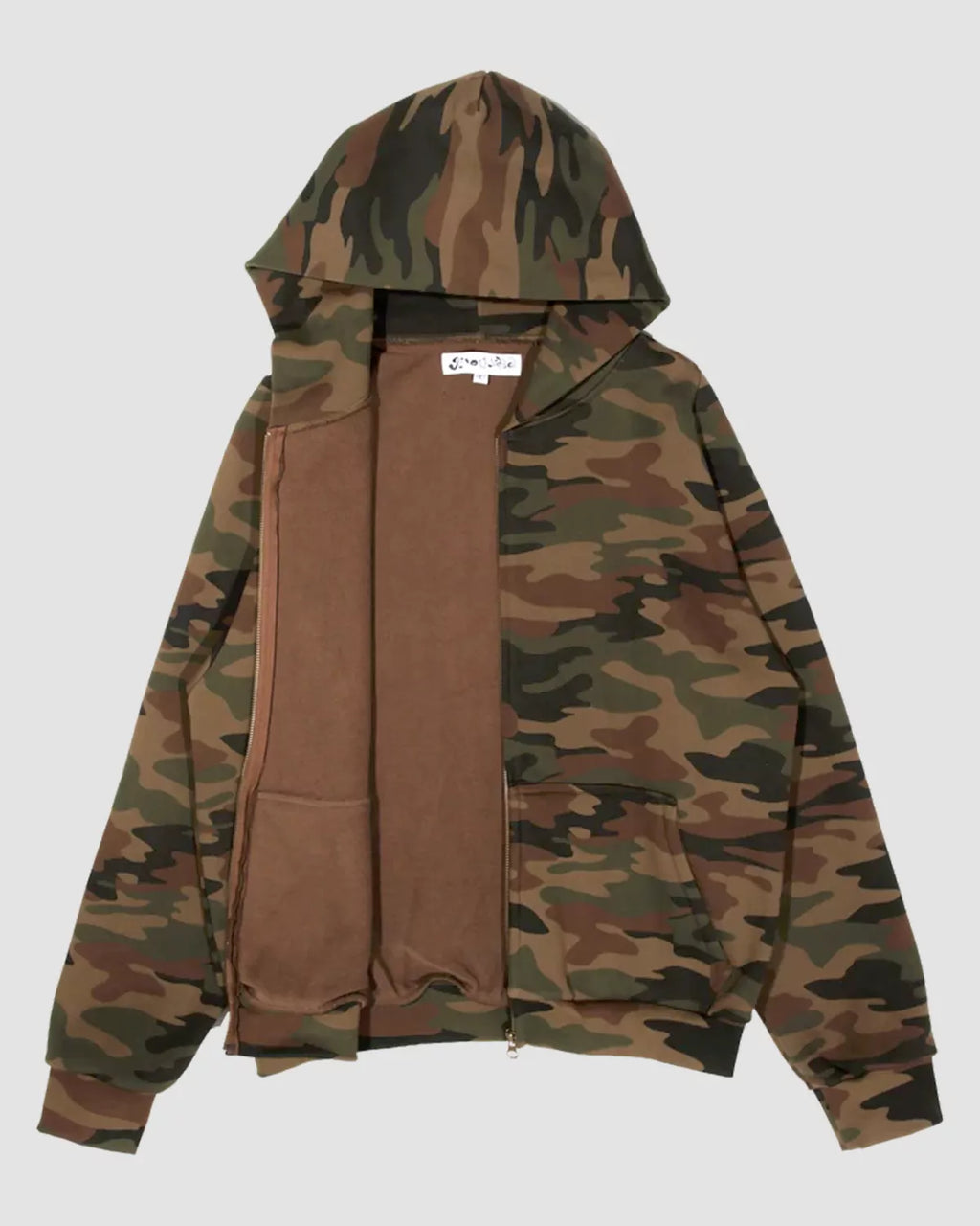 Military Camouflage Zip-Up