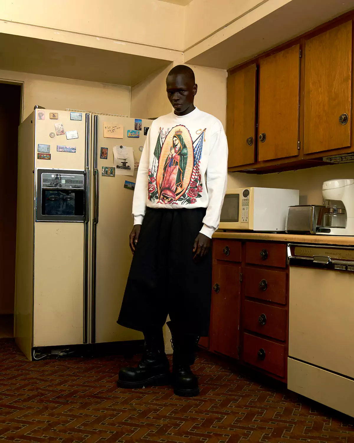 Ghetto Rodeo Sacred Mother Crewneck