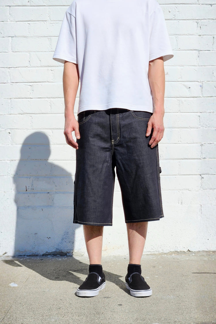Neo Blue Carpenter Jorts