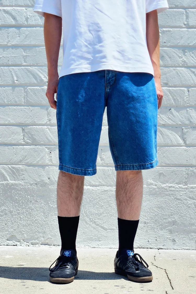 Neo Blue Carpenter Jorts