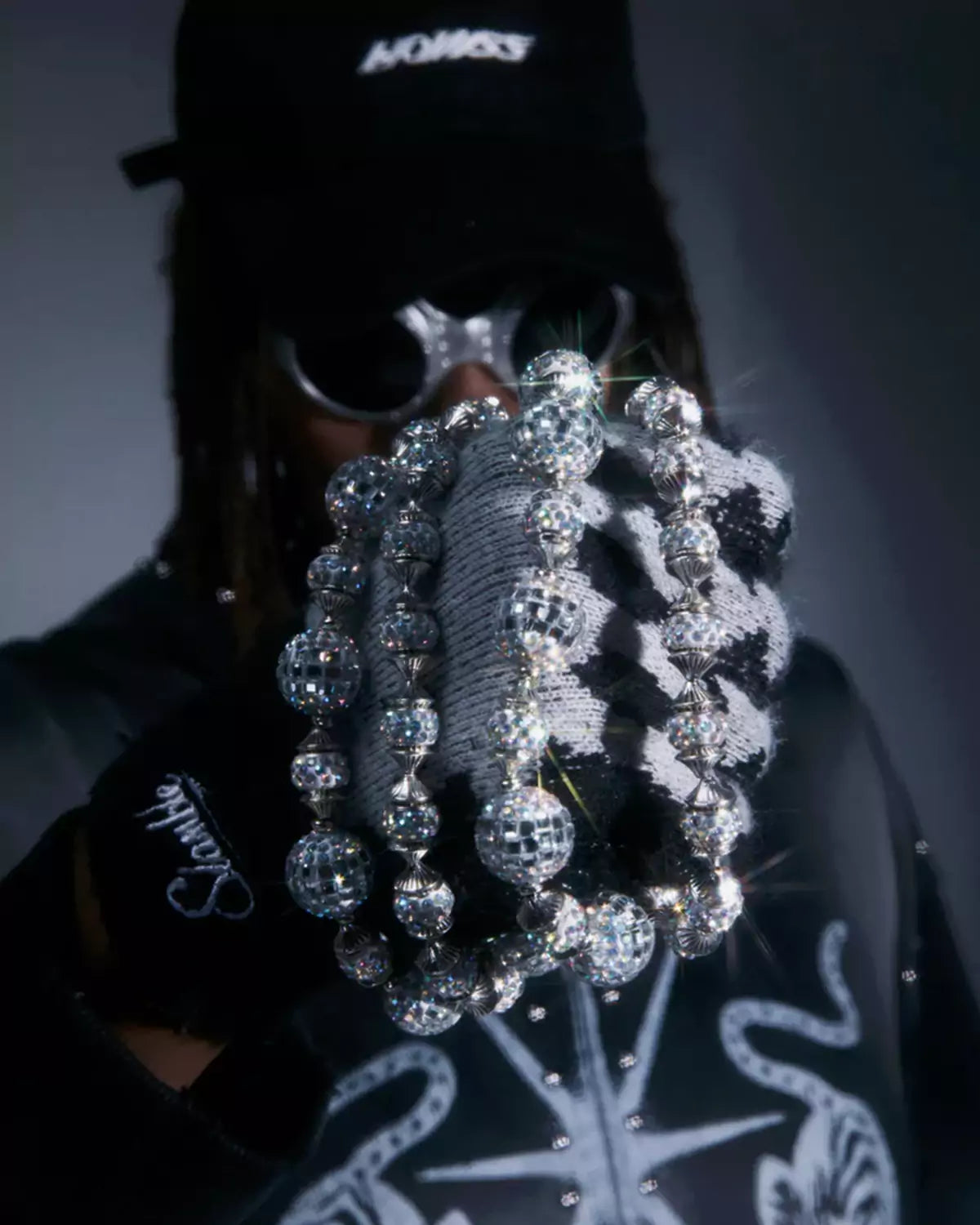 HOWSS Neon Bubble Wallet Chain