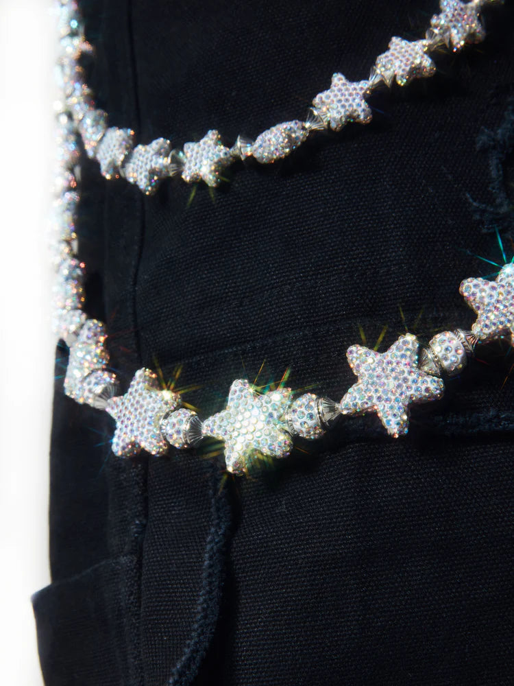HOWSS Neon Star Wallet Chain