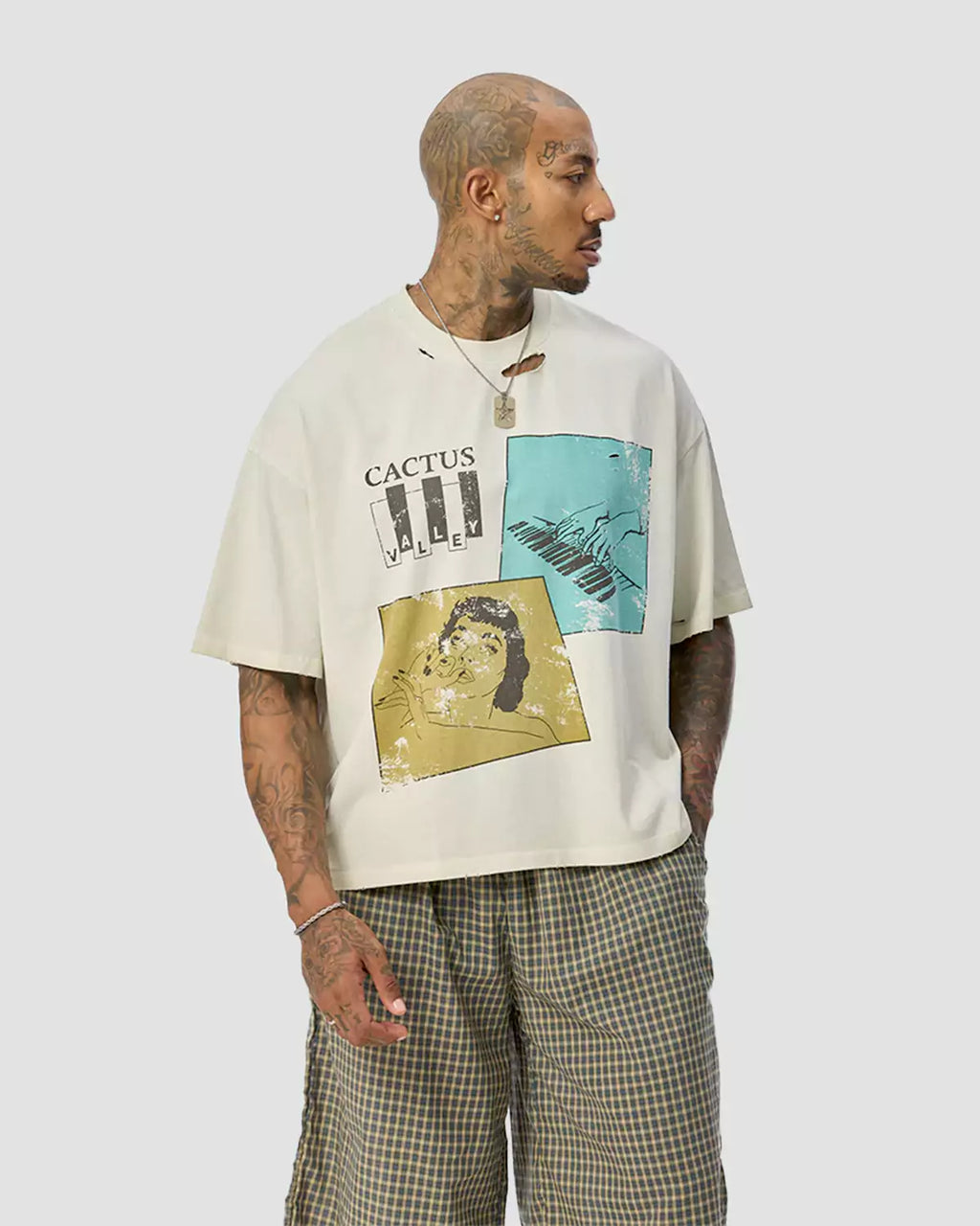 Cactus Valley Piano Tee