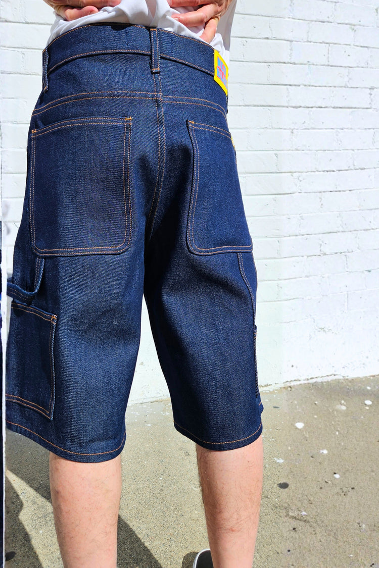 Neo Blue Carpenter Jorts