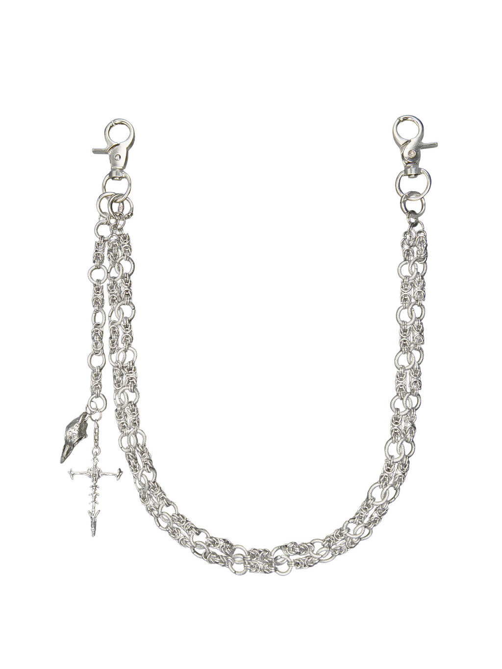 HOWSS Silver Verge Wallet Chain