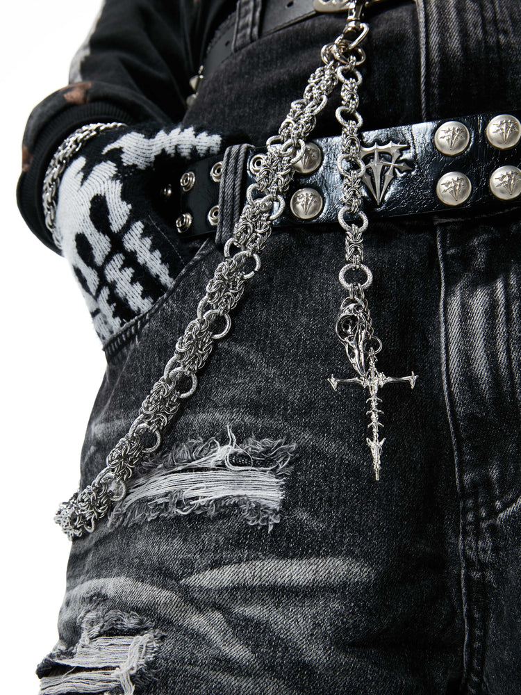 HOWSS Silver Verge Wallet Chain
