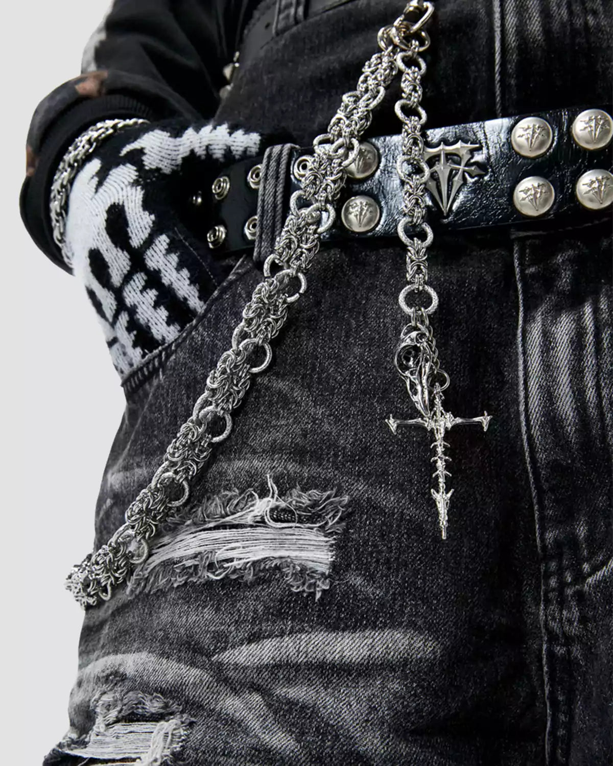 HOWSS Silver Verge Wallet Chain