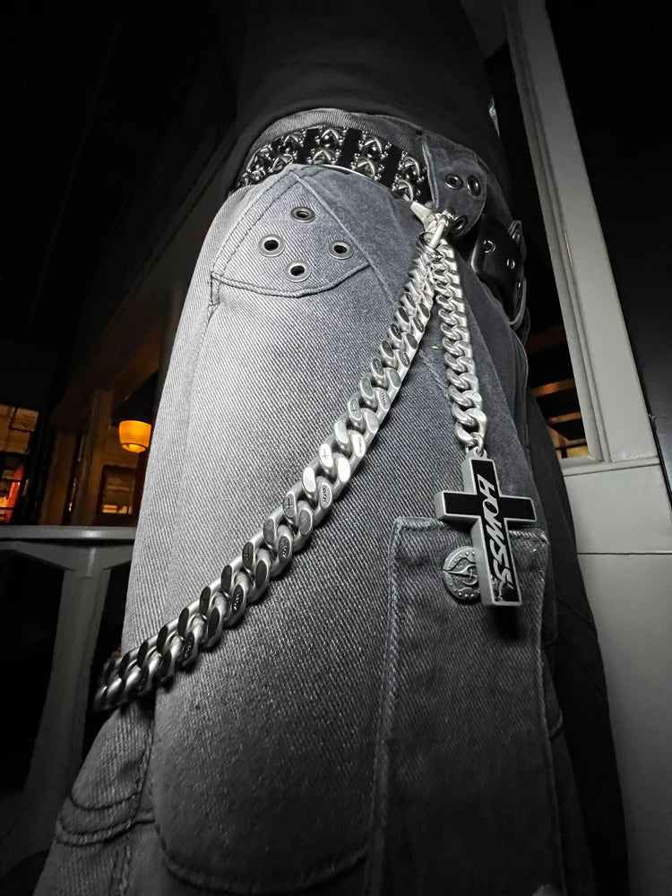 HOWSS Steel Gear Wallet Chain