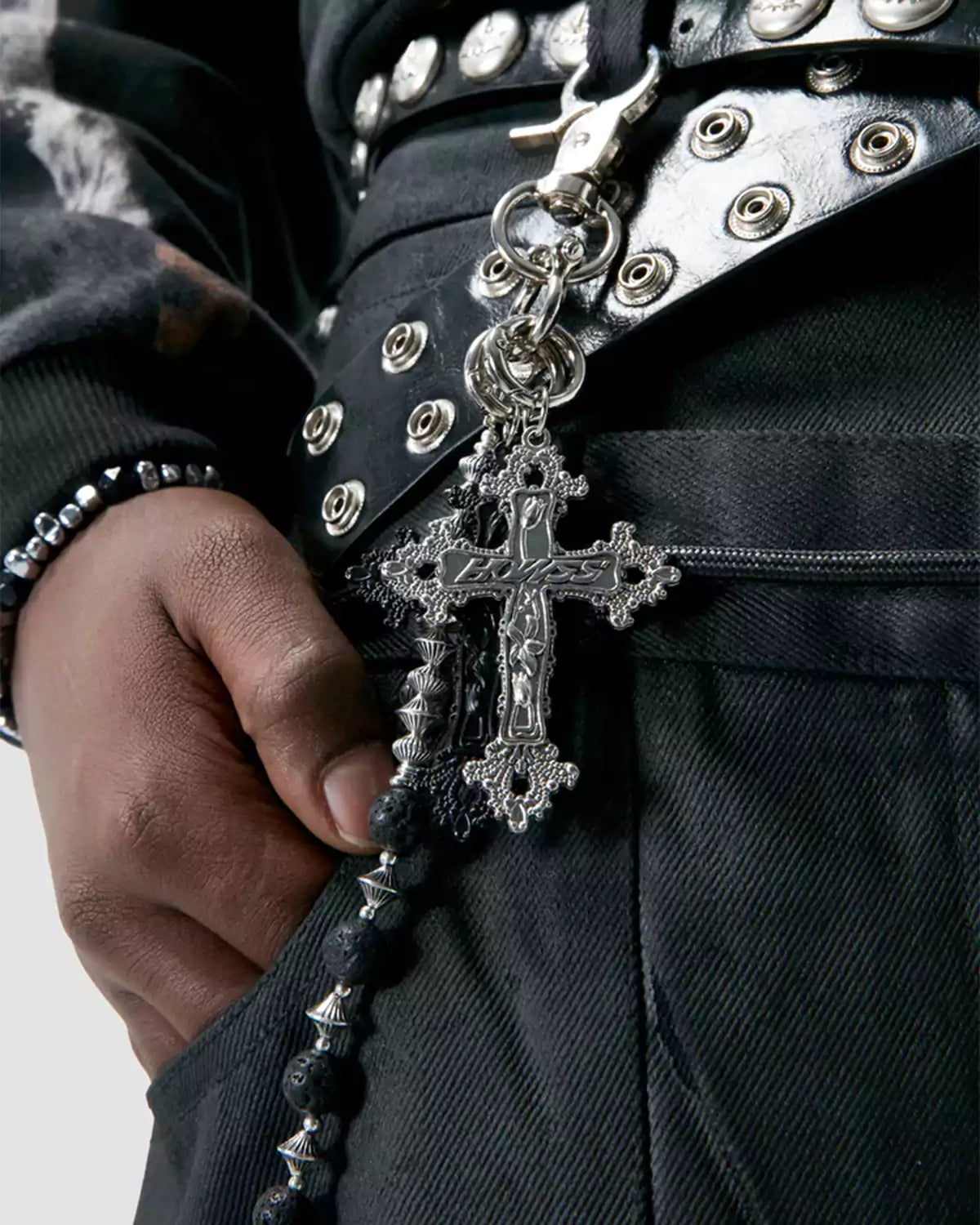 HOWSS Stone Rogue Wallet Chain
