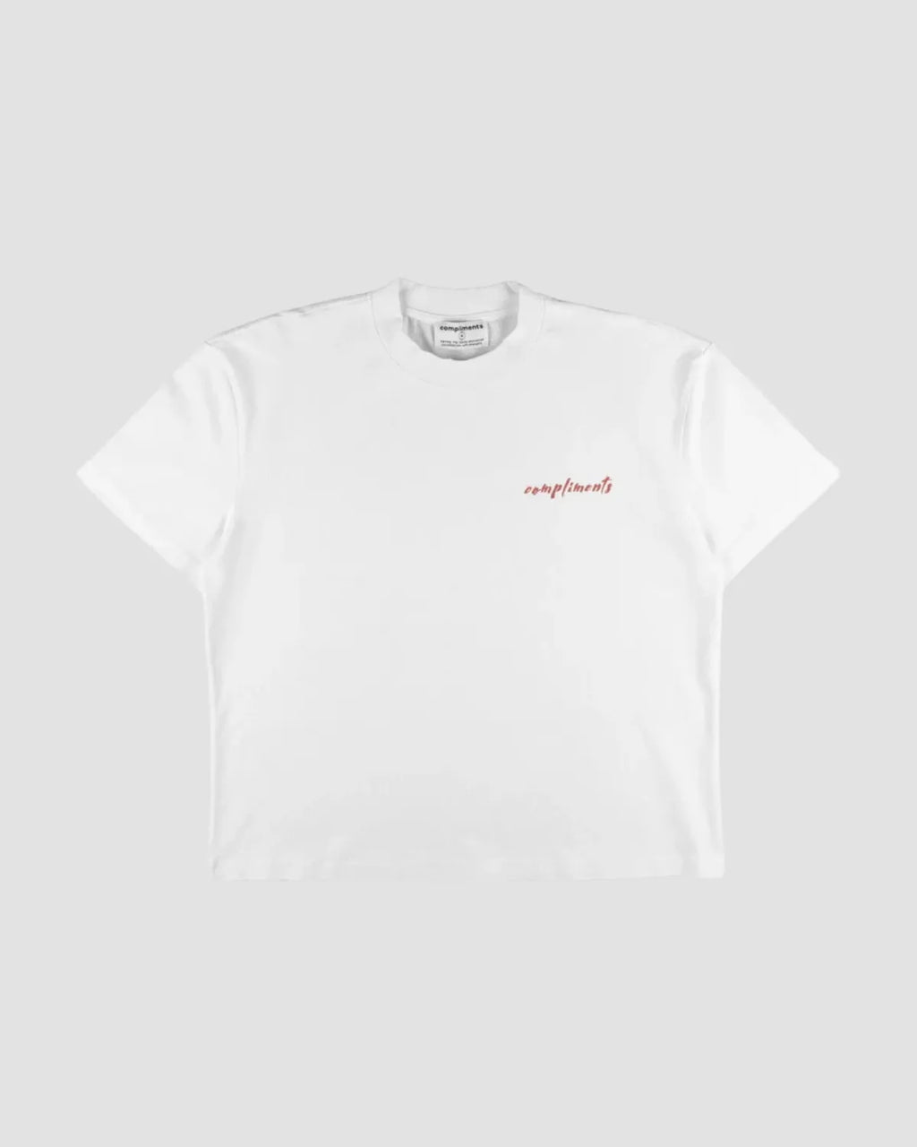 Compliments Future Is Yours Vintage Tee White