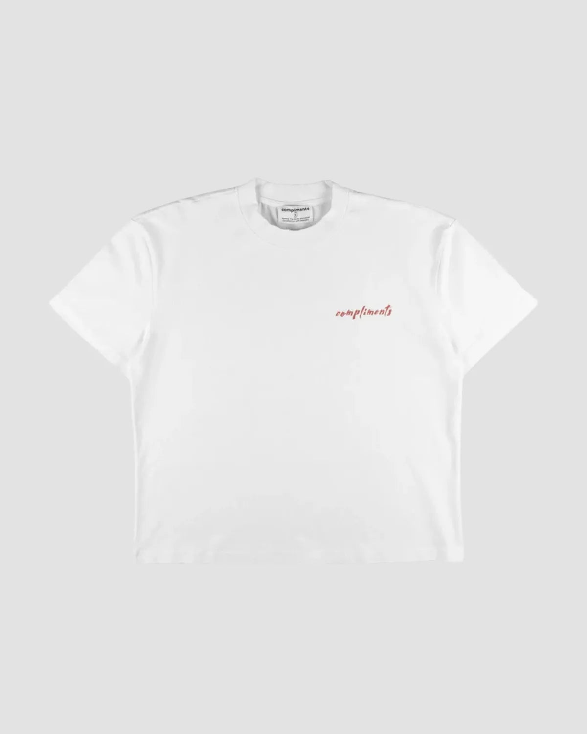 Compliments Future Is Yours Vintage Tee White