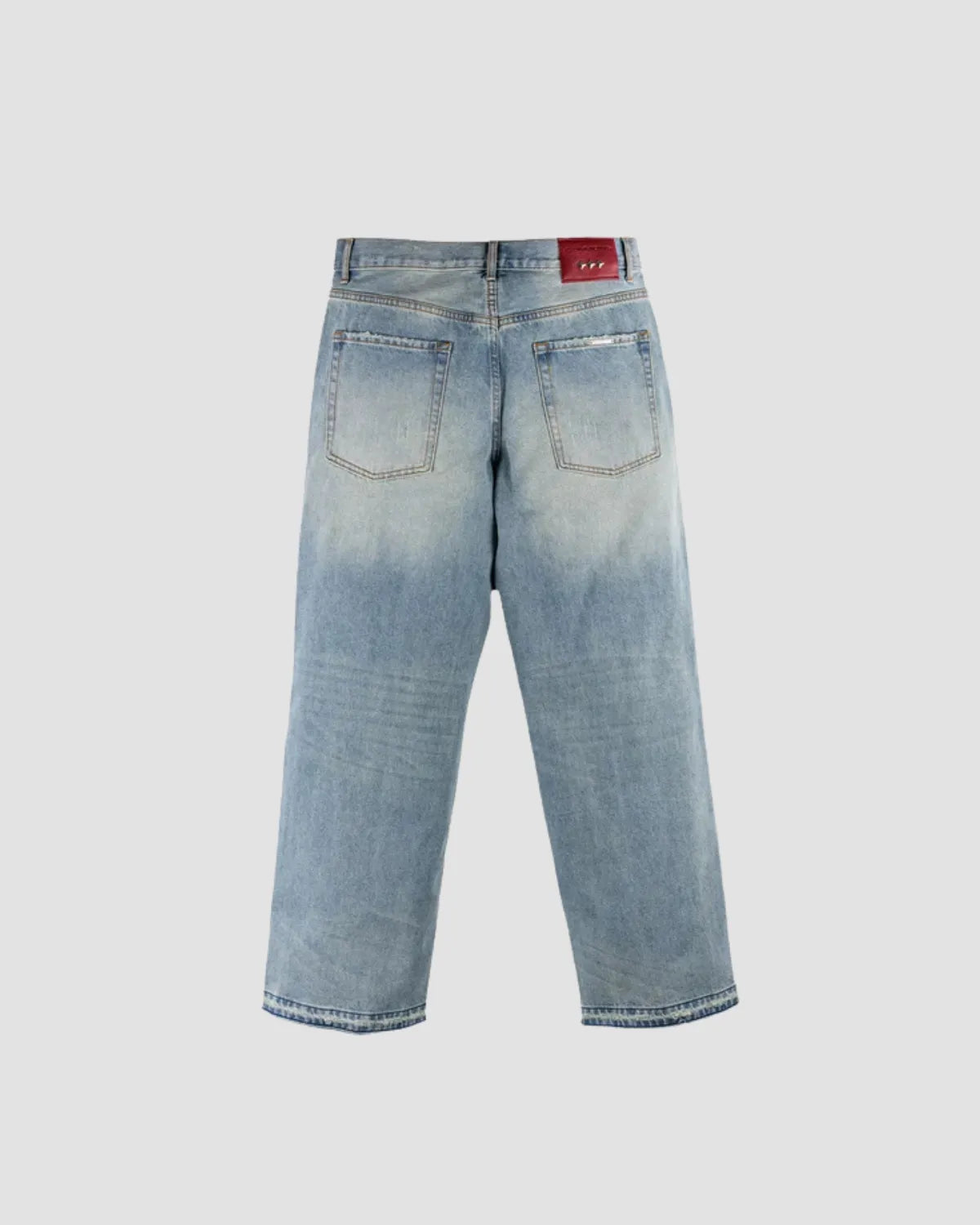 CS Washed Straight Denim Pant Jade