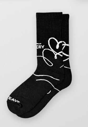 APTHCRY Socks - J'Adore Black