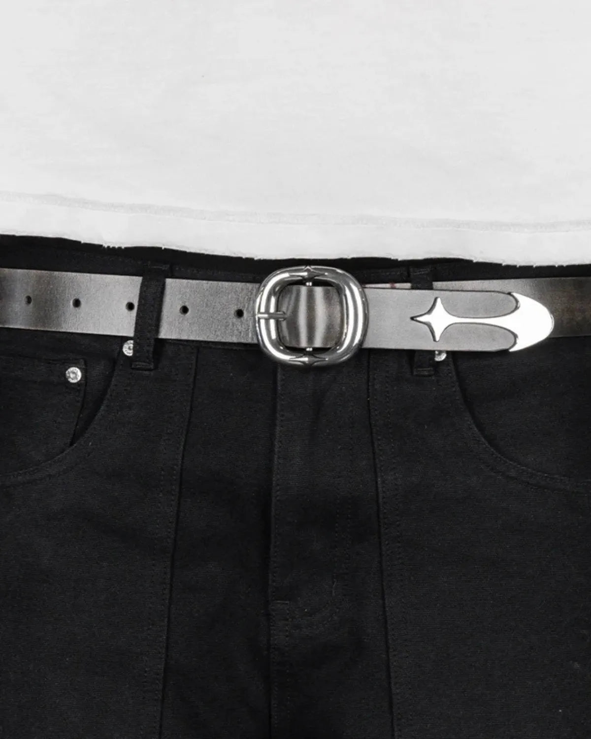 Starslinger Leather Belt Smoke (36-42)