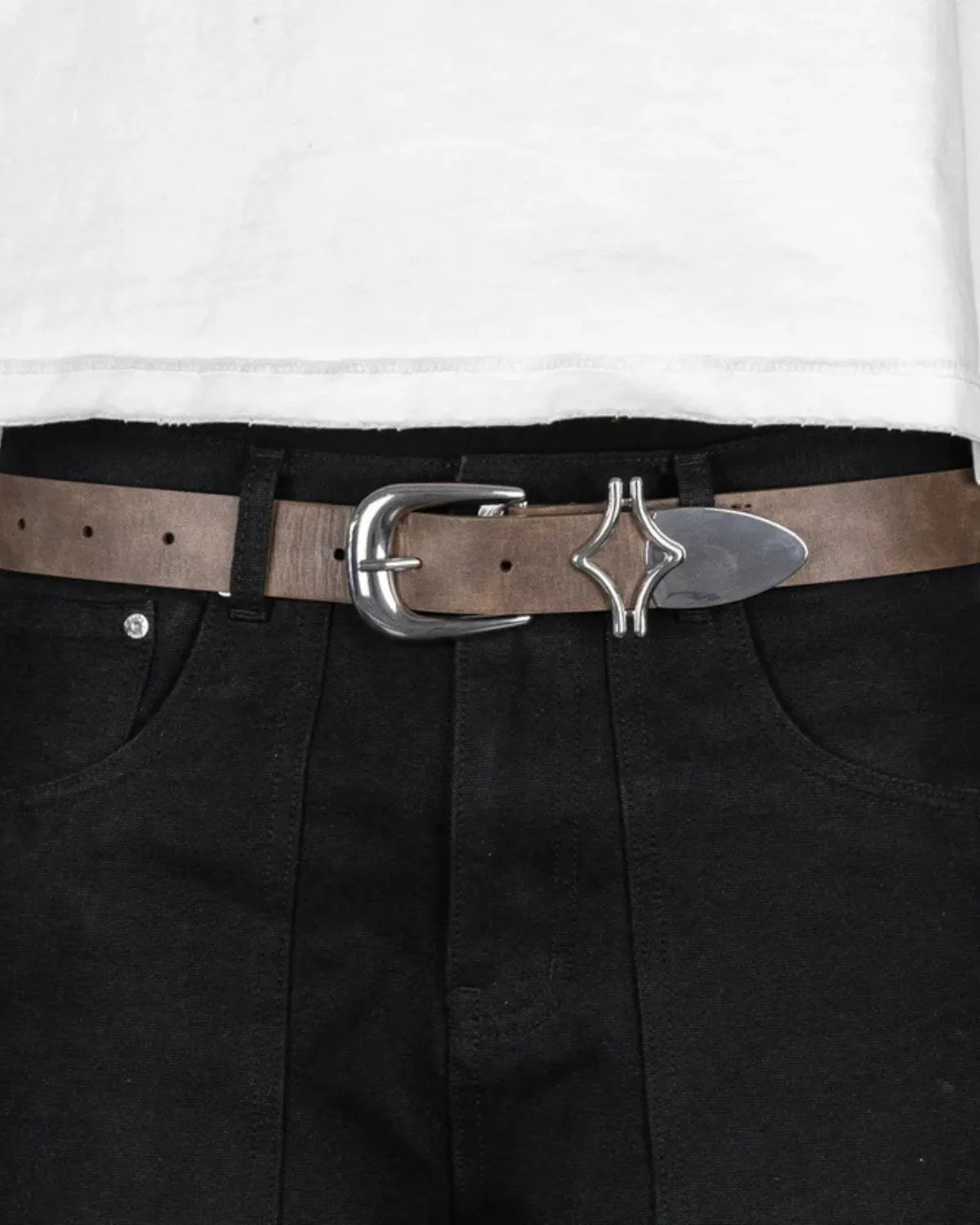 Outlaw Leather Belt Tobacco (28-34)