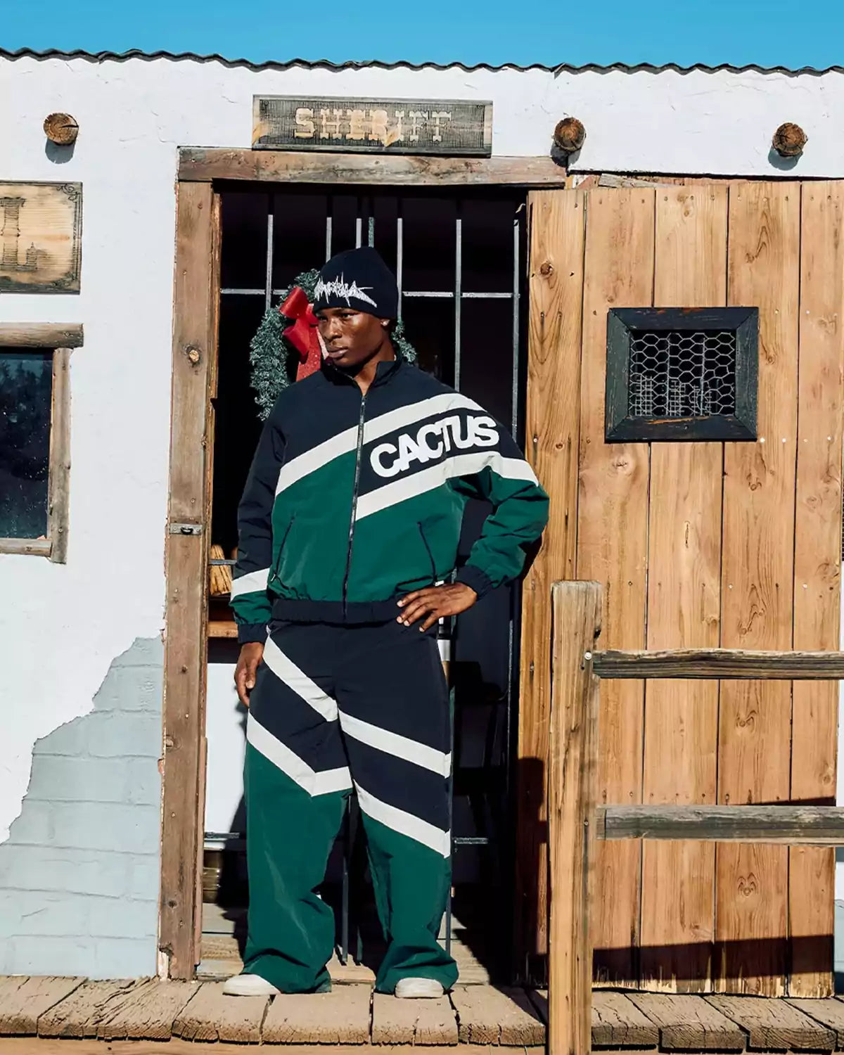 Cactus Track Star Windbreaker