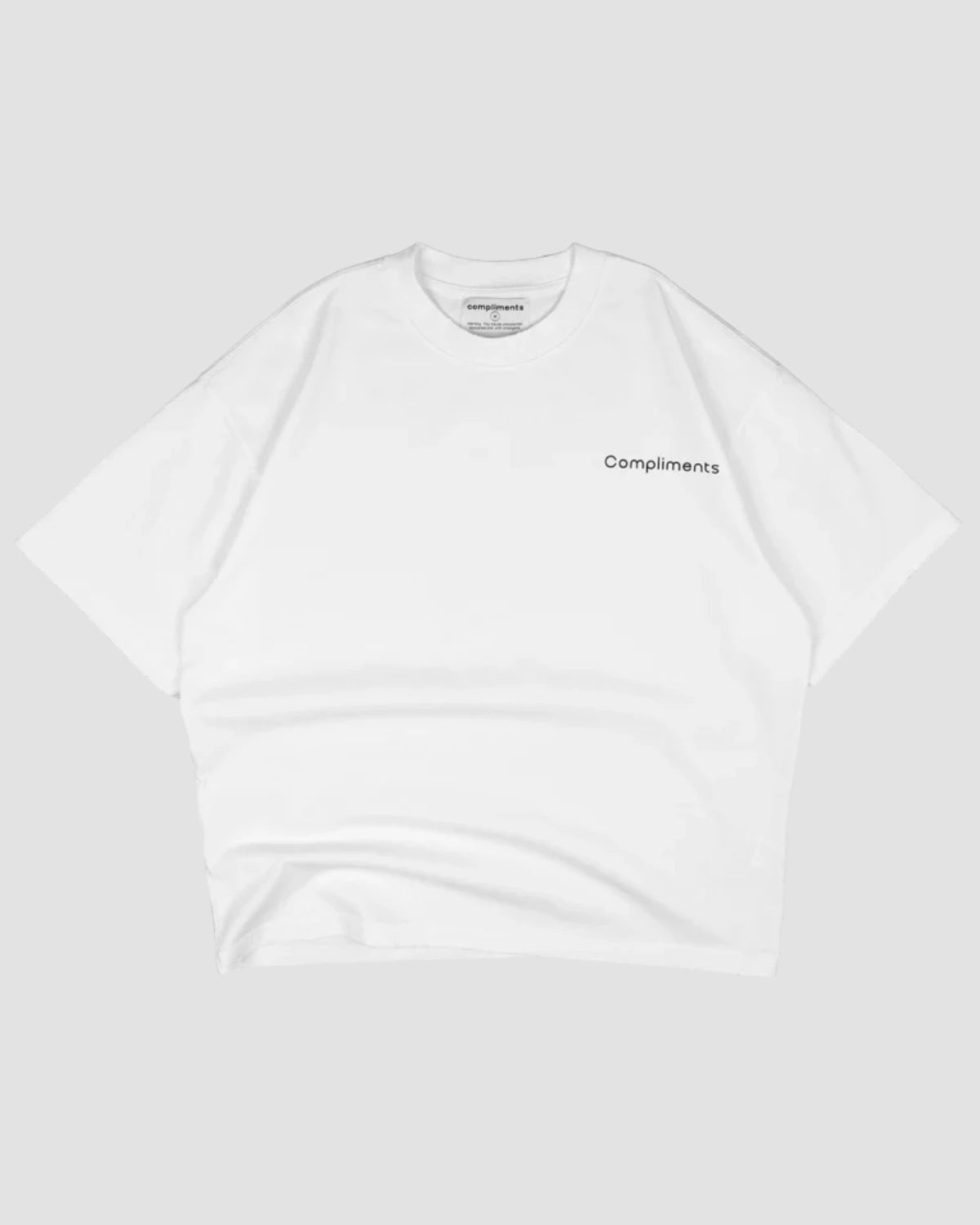 Compliments Won't Forget Each Other Vintage Tee White