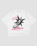 Compliments Won't Forget Each Other Vintage Tee White
